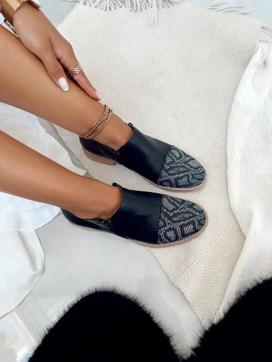 zapato adelfa negro - Imagen 2