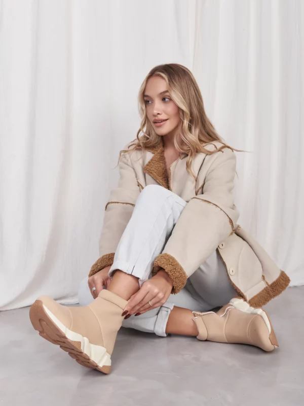 Zapatilla Clara natural