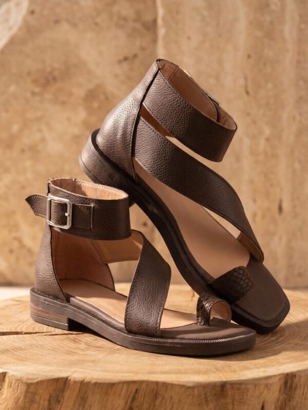 Sandalia Lourdes Chocolate